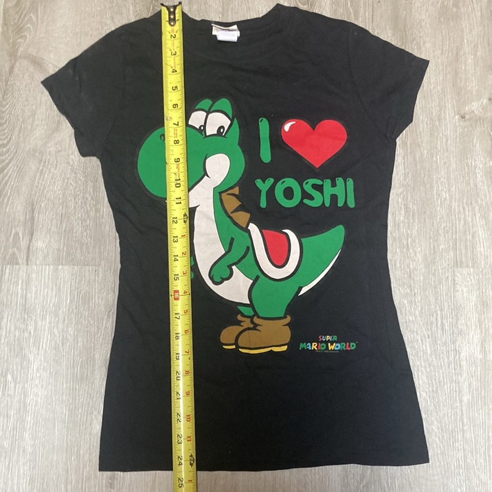 Extra Small - I ❤️ Yoshi Super Mario Bros Nintendo shirt - Picture 3 of 5